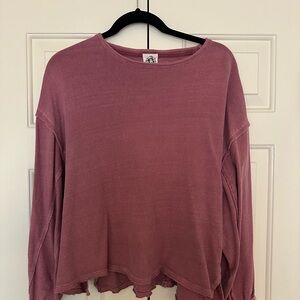 Blush Pink Free People Top